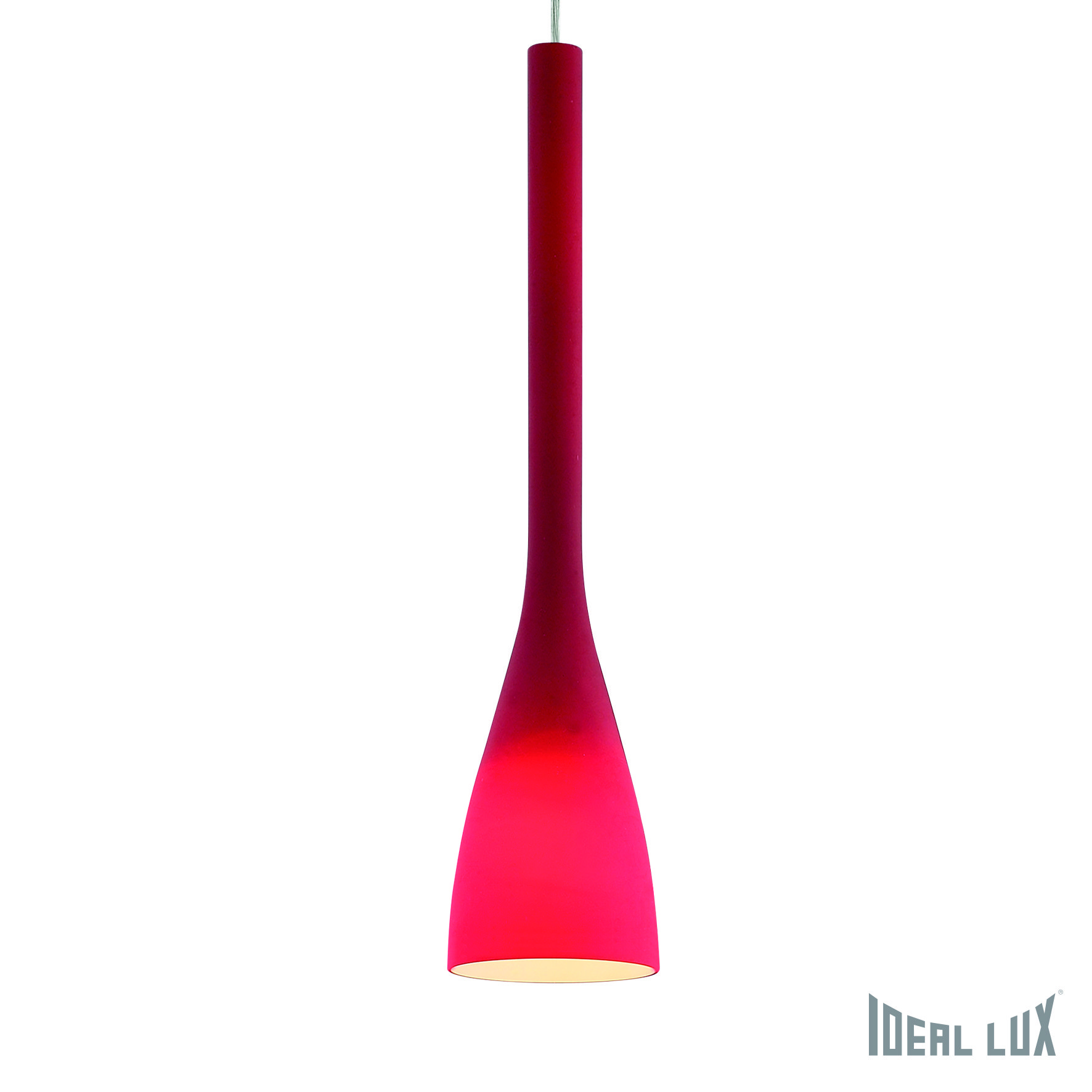 FLUT SP1 BIG ROSSO Светильник подвесной Ideal Lux Flut FLUT SP1 BIG ROSSO