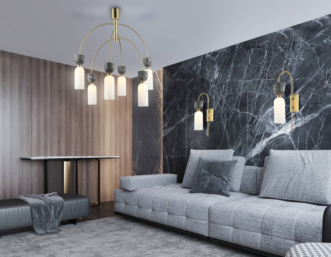 LH53335 Бра настенное Ceramo Modern Ambrella LH53335