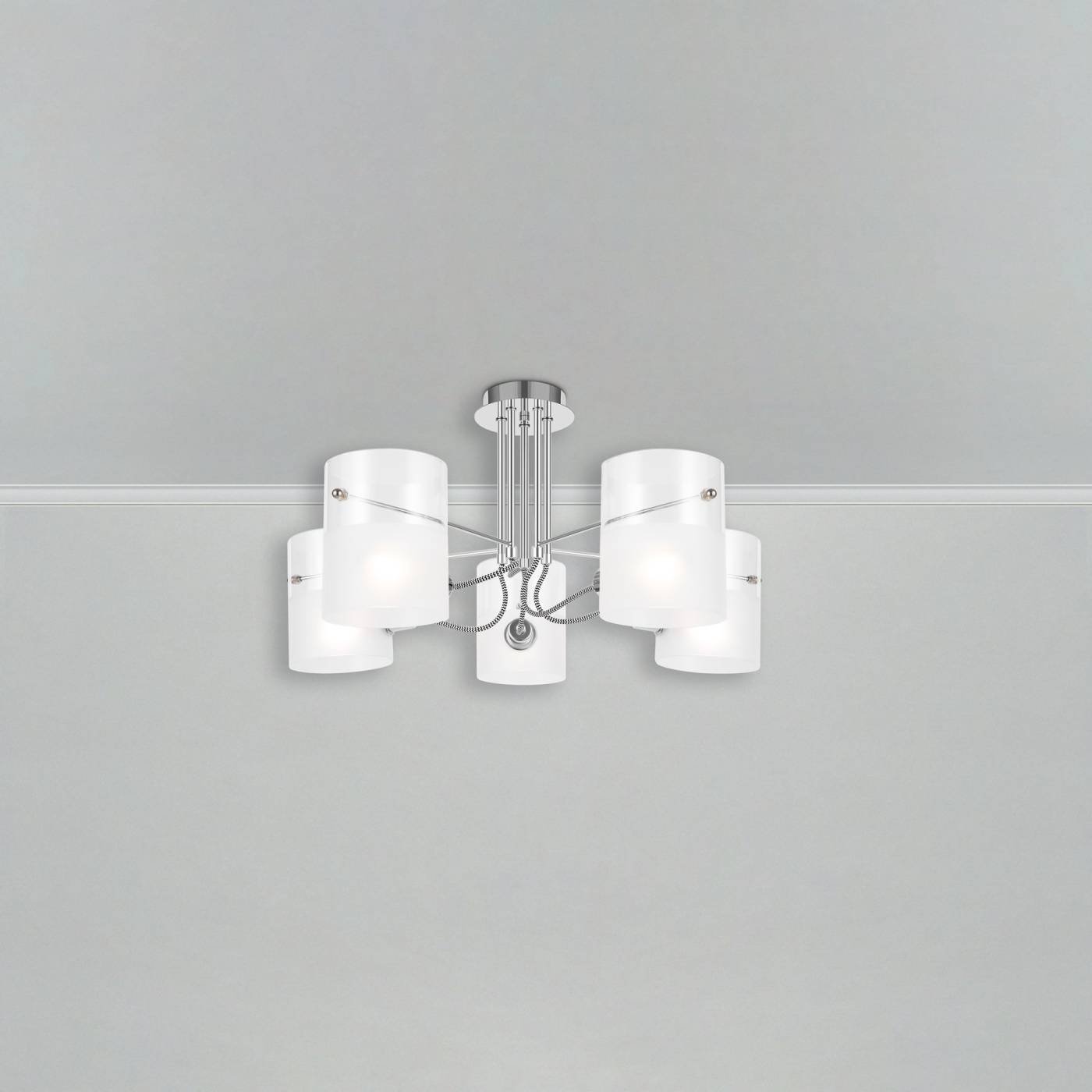 FR2023PL-05CH Потолочная люстра Freya FR2023PL-05CH