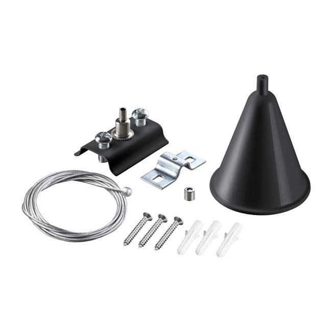 135152 Подвесной комплект с 2-х метровым тросом для однофазного двухжильного шинопровода Novotech Port 135152