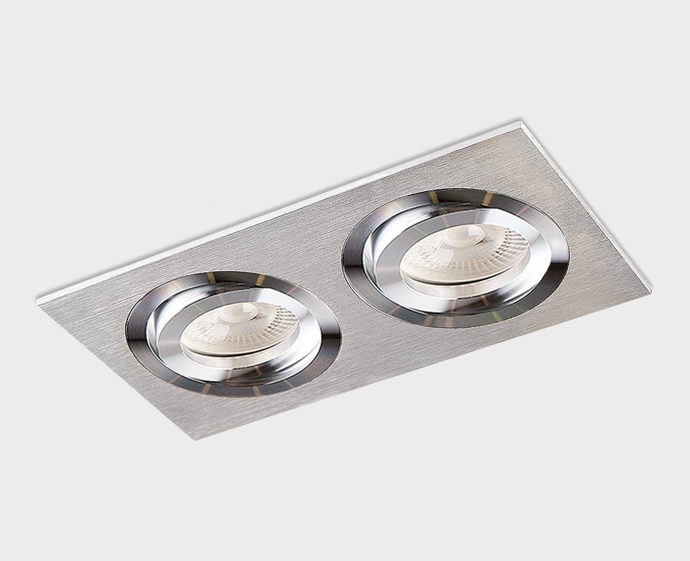 SAG203-4 silver/silver Встраиваемый светильник Italline SAG 03ss SAG203-4 silver/silver