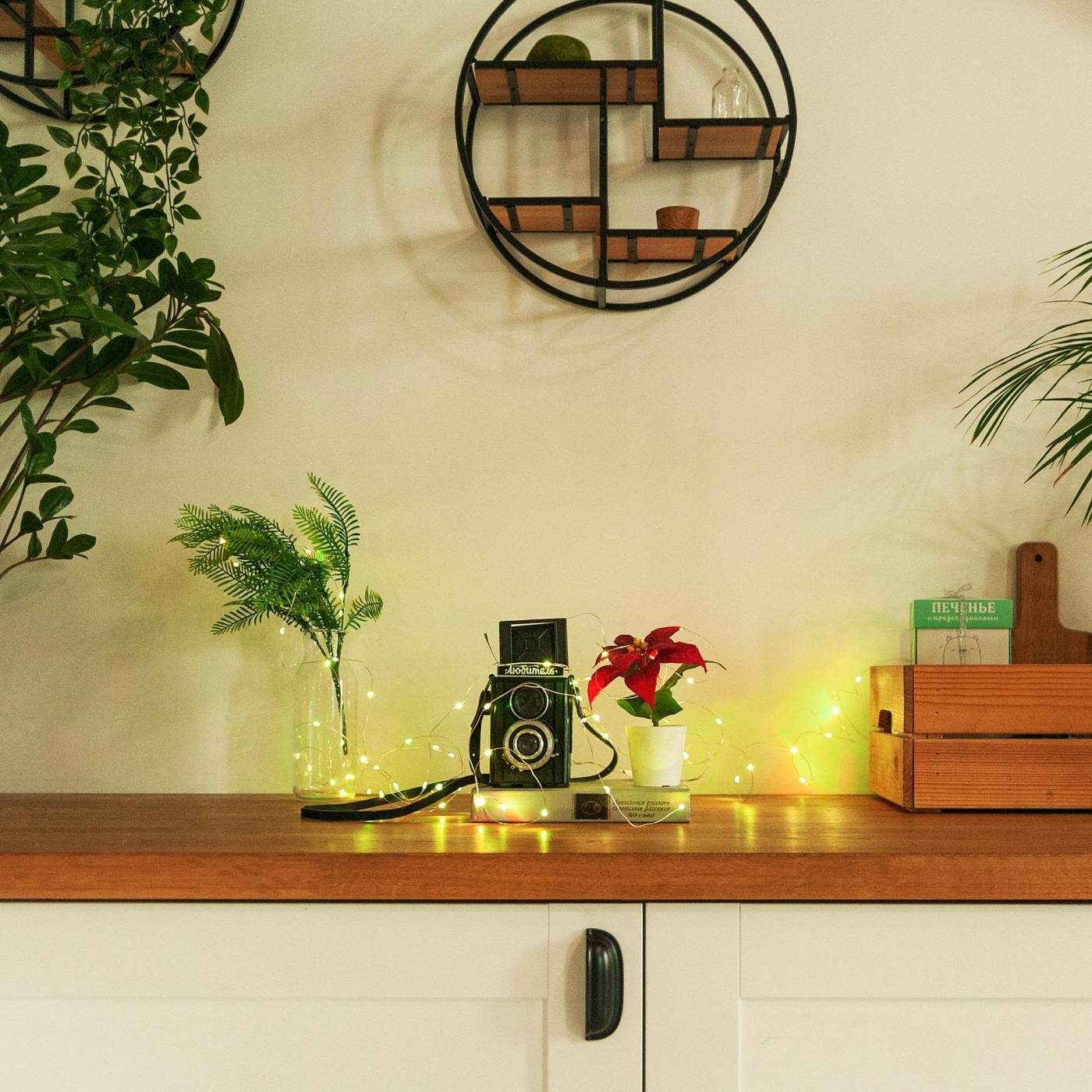 Гирлянда Uniel ULD-S0200-020/DTB/3AA/RC RGB IP20 DEW