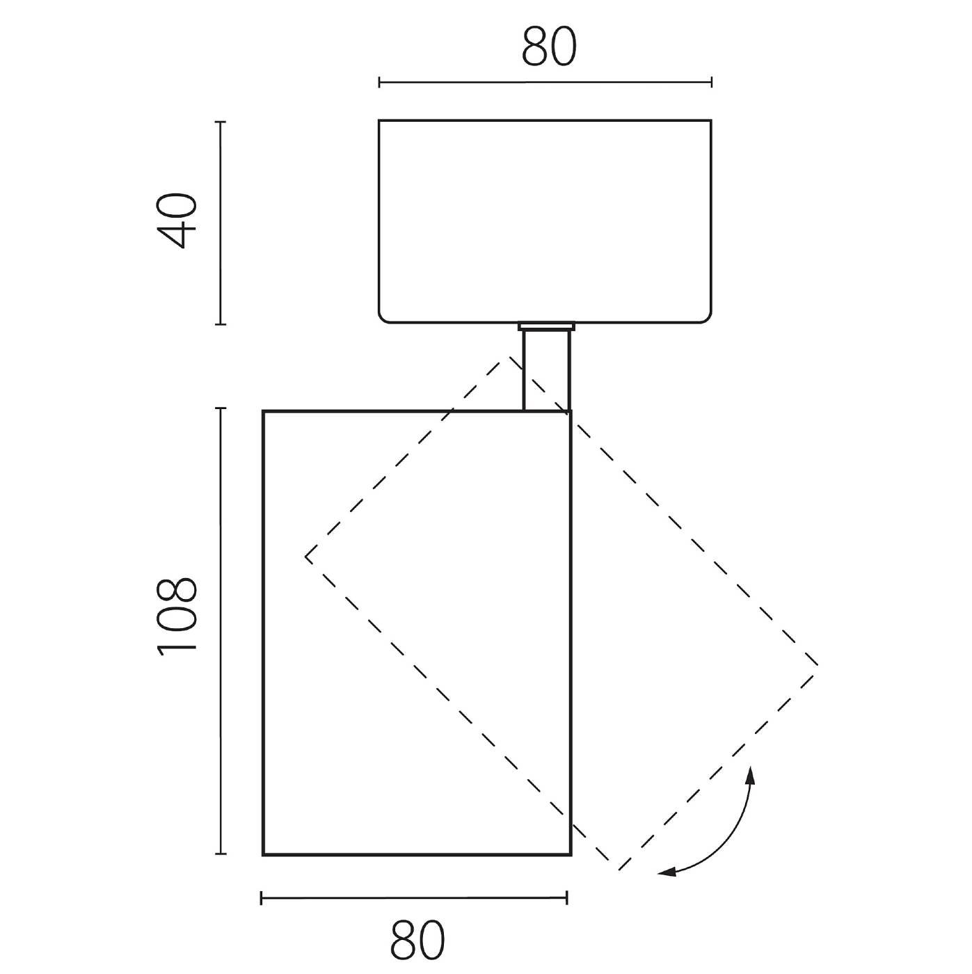 Светильник спот Lightstar Alta Base A5347SO