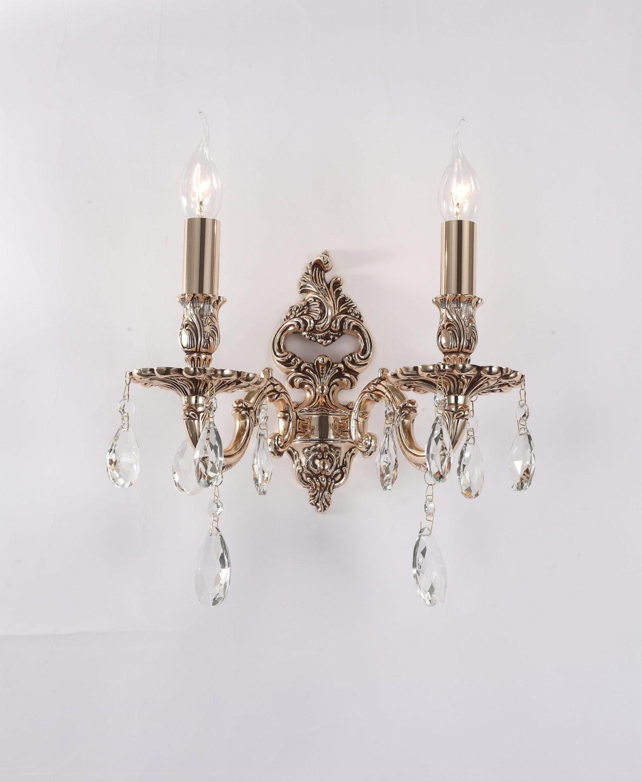 BARLETTA W1730.2 coffe gold Настенное бра Lucia Tucci Barletta BARLETTA W1730.2 coffe gold