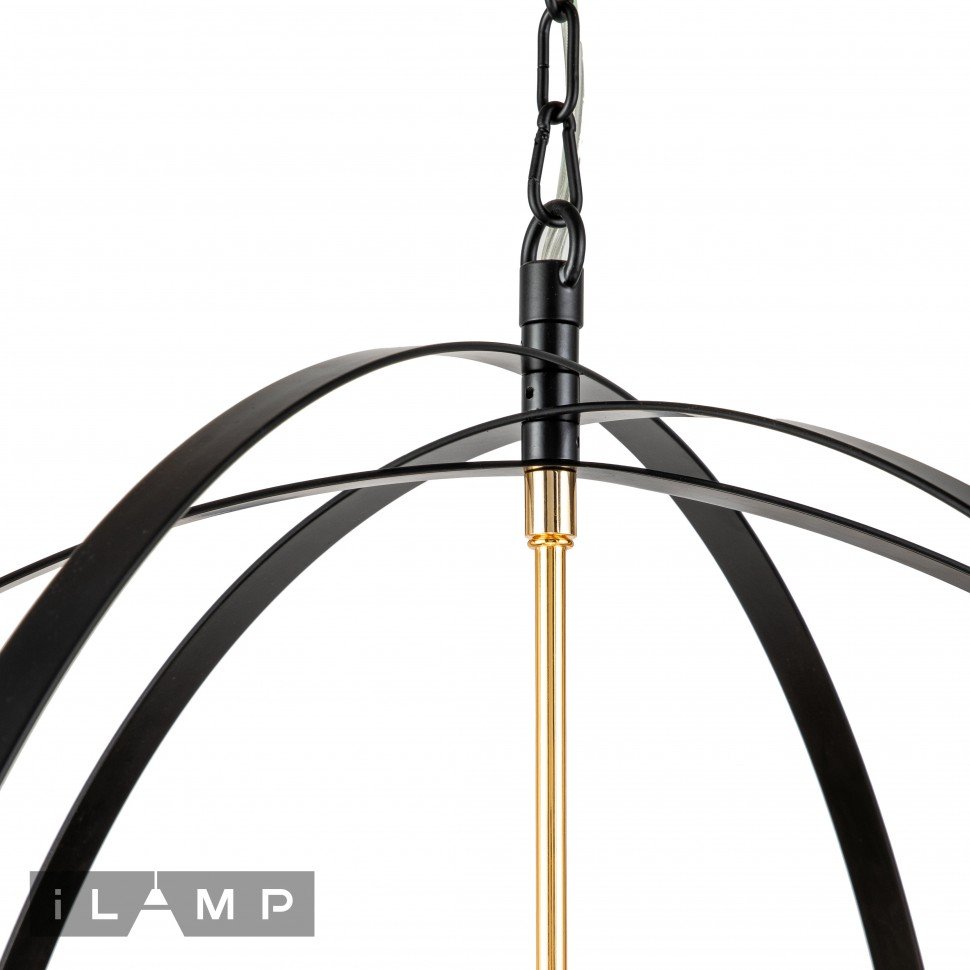 9977-800 GL+BK Люстра подвесная Element iLamp 9977-800 GL+BK