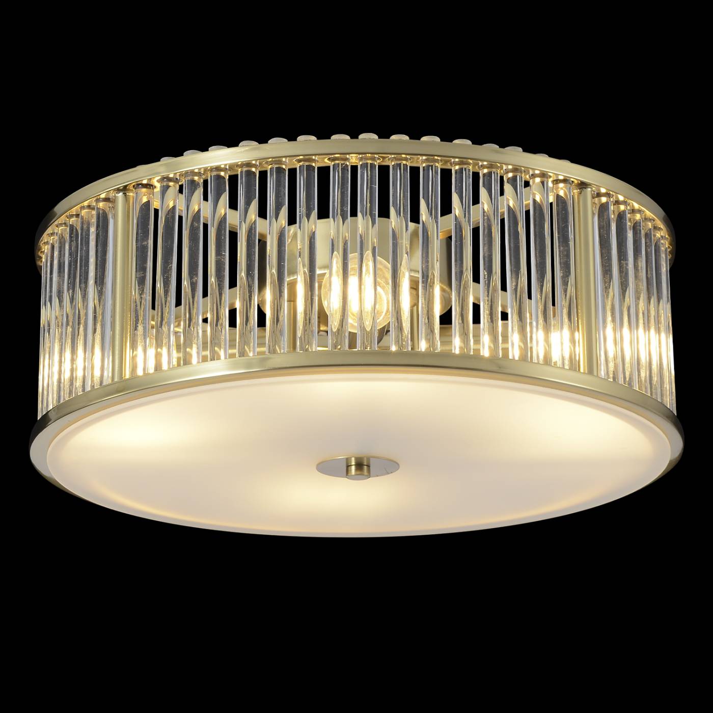AVENUE PL4 BRASS Потолочная люстра AVENUE Crystal Lux AVENUE PL4 BRASS