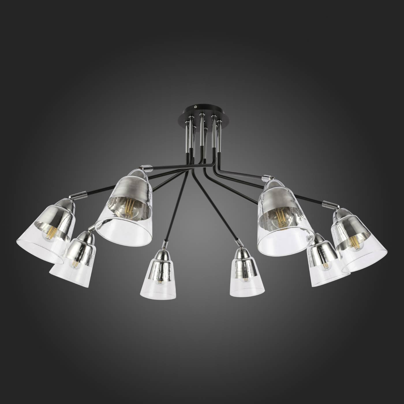 SLE102902-08 Потолочная люстра Evoluce Lirino SLE102902-08
