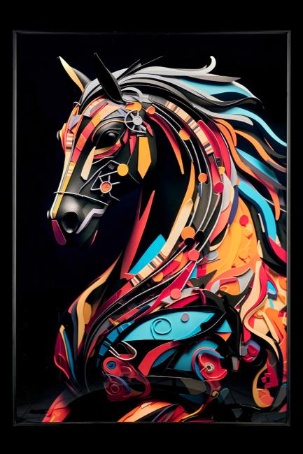 Картина настенная Teona Decor "Horse" TD113