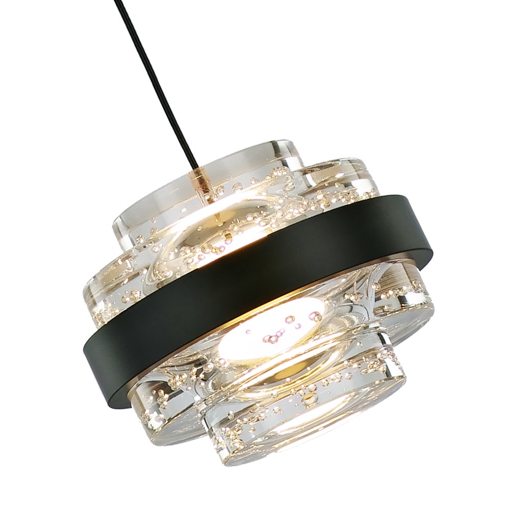 MD22030002-1A black/clear Светильник подвесной Delight Collection Indiana MD22030002-1A black/clear