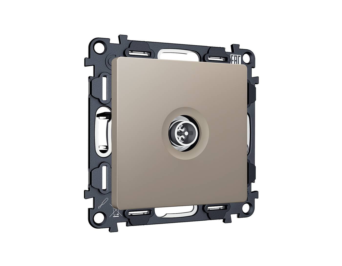 Розетка Ambrella Volt ALFA MA373005