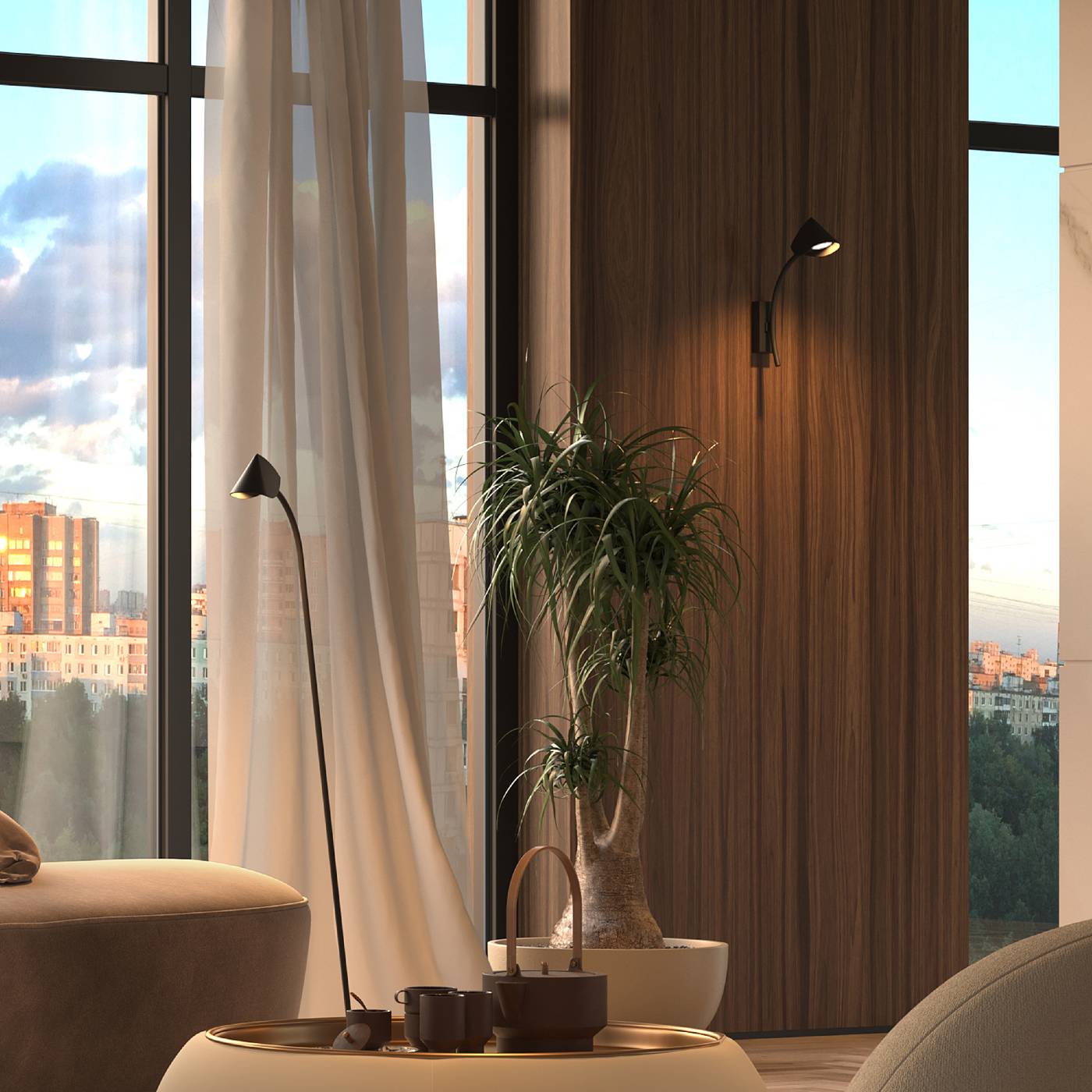 7585 Торшер Mantra Capuccina 7585