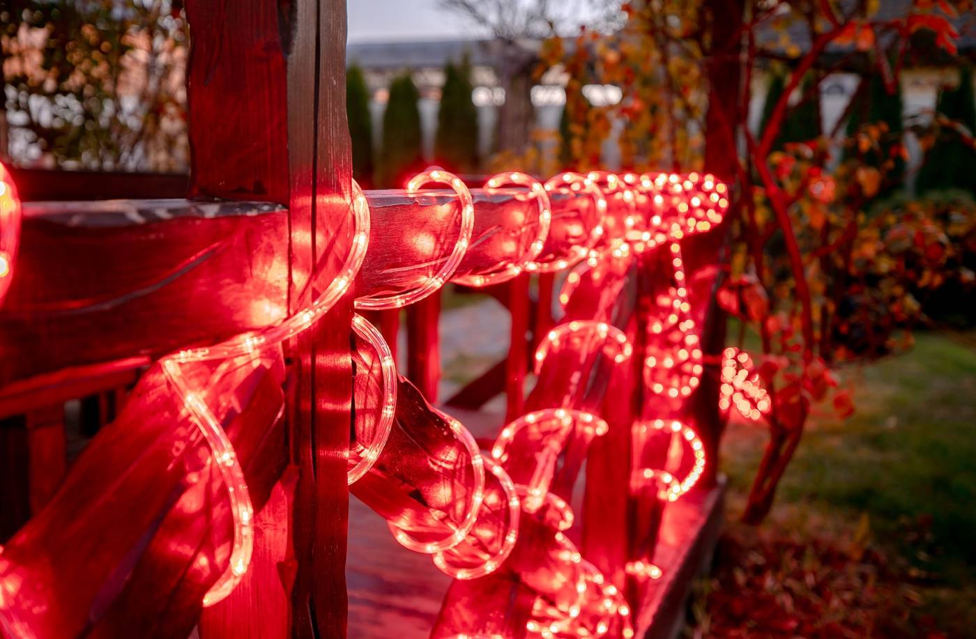 Гирлянда Uniel ULD-D50 50M/С08 IP44 RED