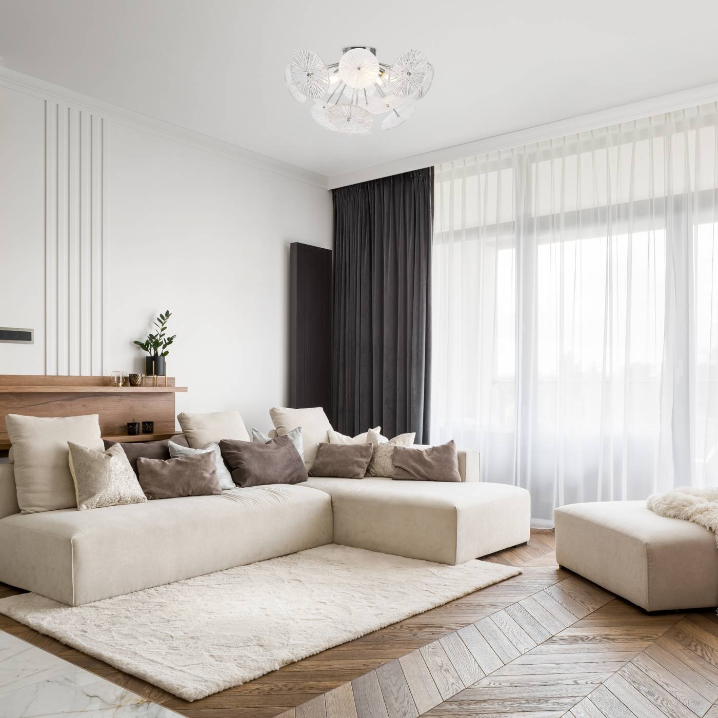 FR5274CL-06CH Потолочная люстра Бриллия / Brillia Freya FR5274CL-06CH