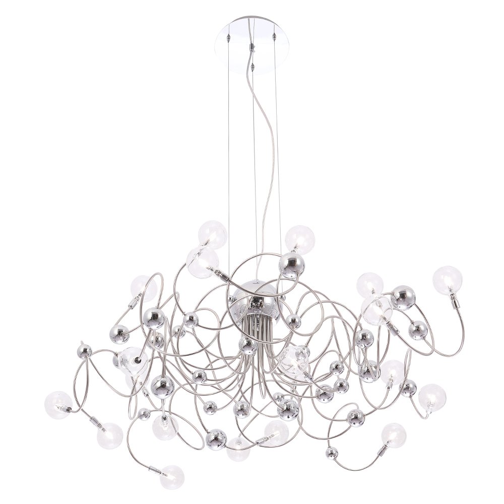 MEDUSA SP20 CHROME Подвесная люстра Crystal Lux Medusa MEDUSA SP20 CHROME