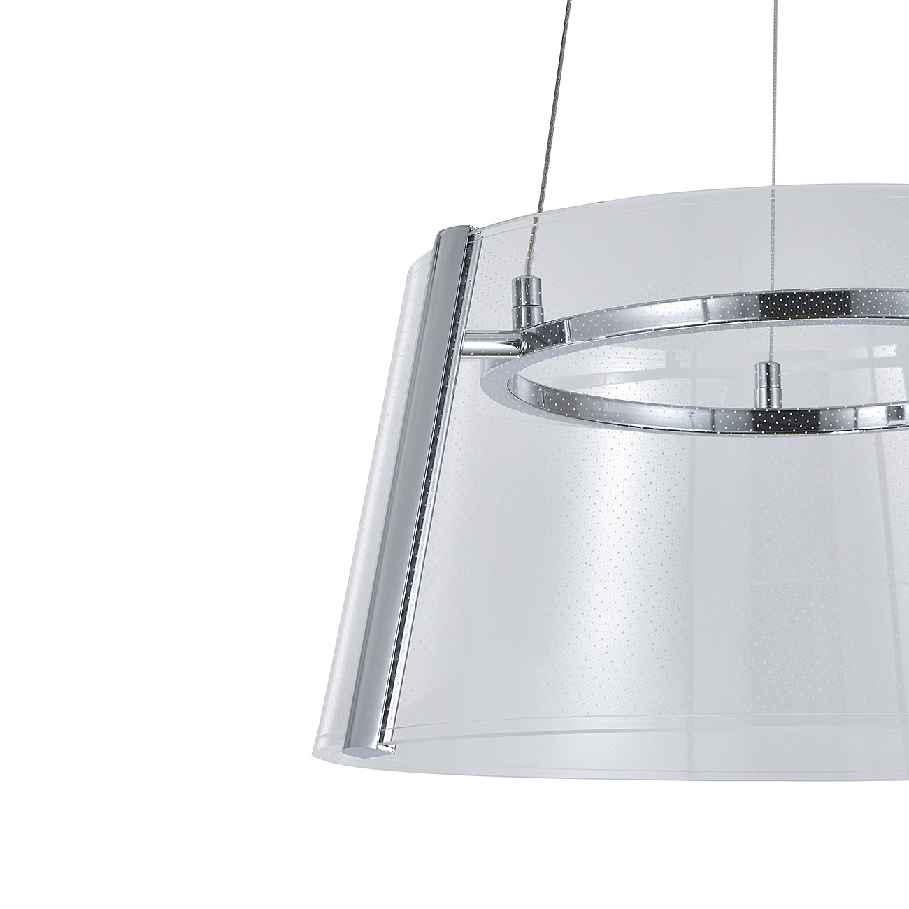 V000104L Подвесная люстра Indigo Orlare V000104L 14021/1P Chrome