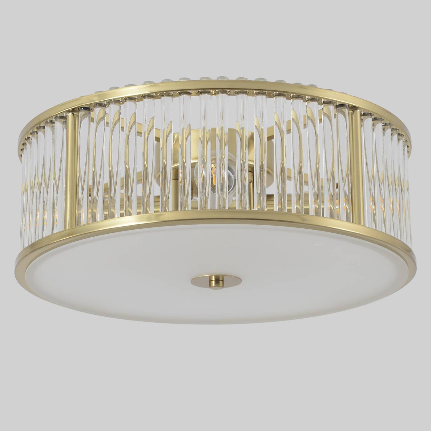 AVENUE PL4 BRASS Потолочная люстра AVENUE Crystal Lux AVENUE PL4 BRASS