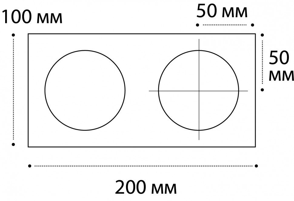 Рамка для светильников IT06-6016 Italline IT06-6016 white FR2