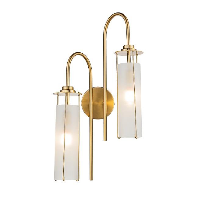 V000418 Настенное бра Indigo Torcia V000418 11038/2W Brass