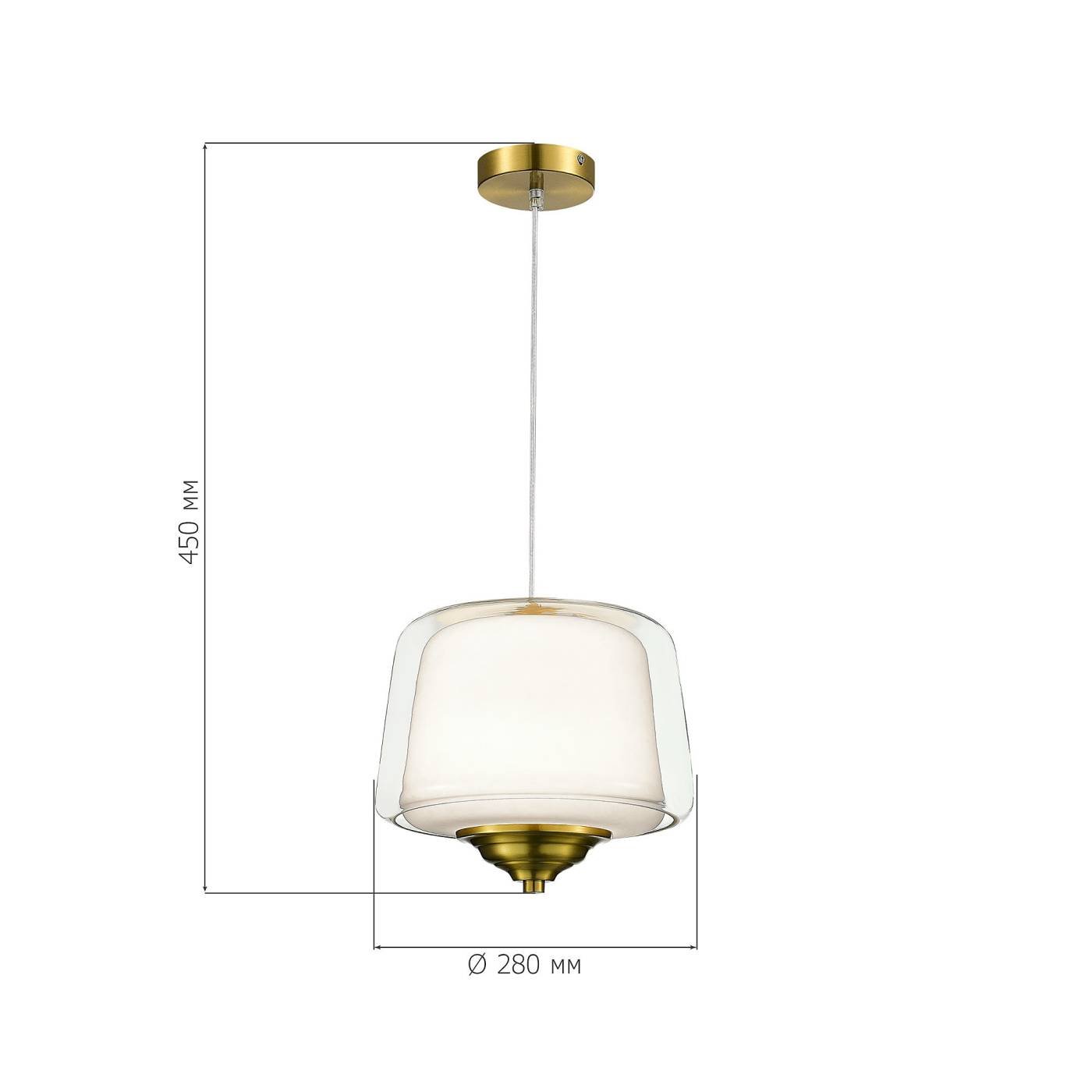 SL6127.303.01 Светильник подвесной ST Luce Pandora SL6127.303.01