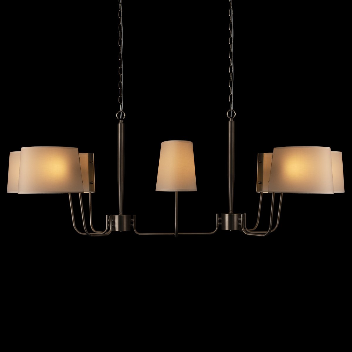 10527/8 Nickel Подвесная люстра Hilton Loft It 10527/8 Nickel