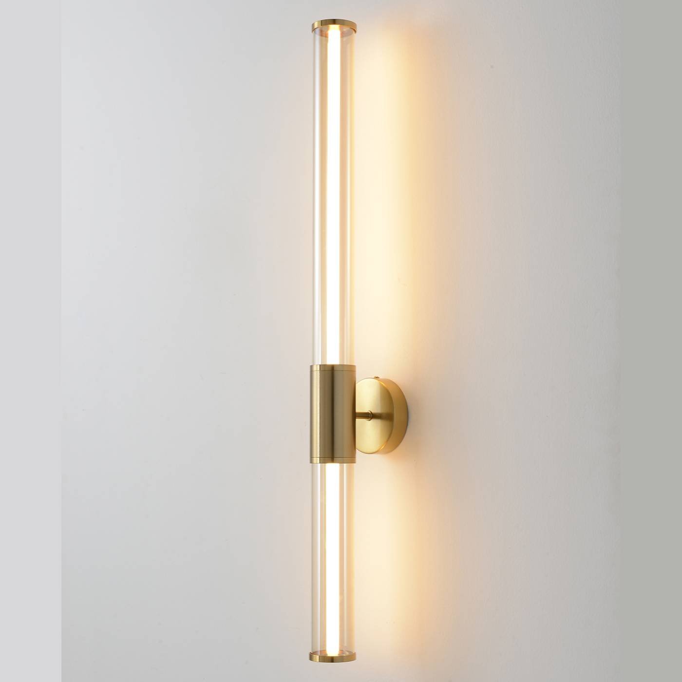 Настенный светильник Crystal Lux Lineup LINEUP AP18W LED BRASS