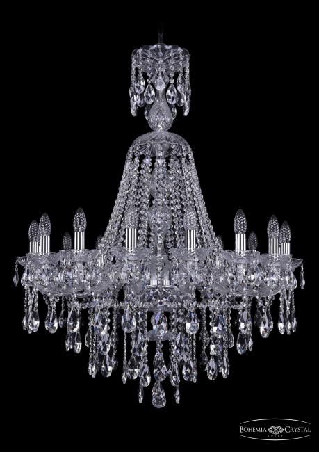 1415/16/300/XL-108 Ni Подвесная хрустальная люстра 1415 Bohemia 1415/16/300/XL-108 Ni