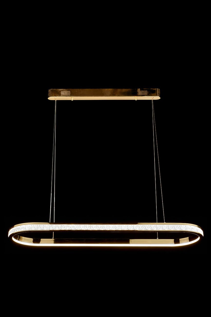Подвесная люстра LEON Aida LE7707/1050L Gold