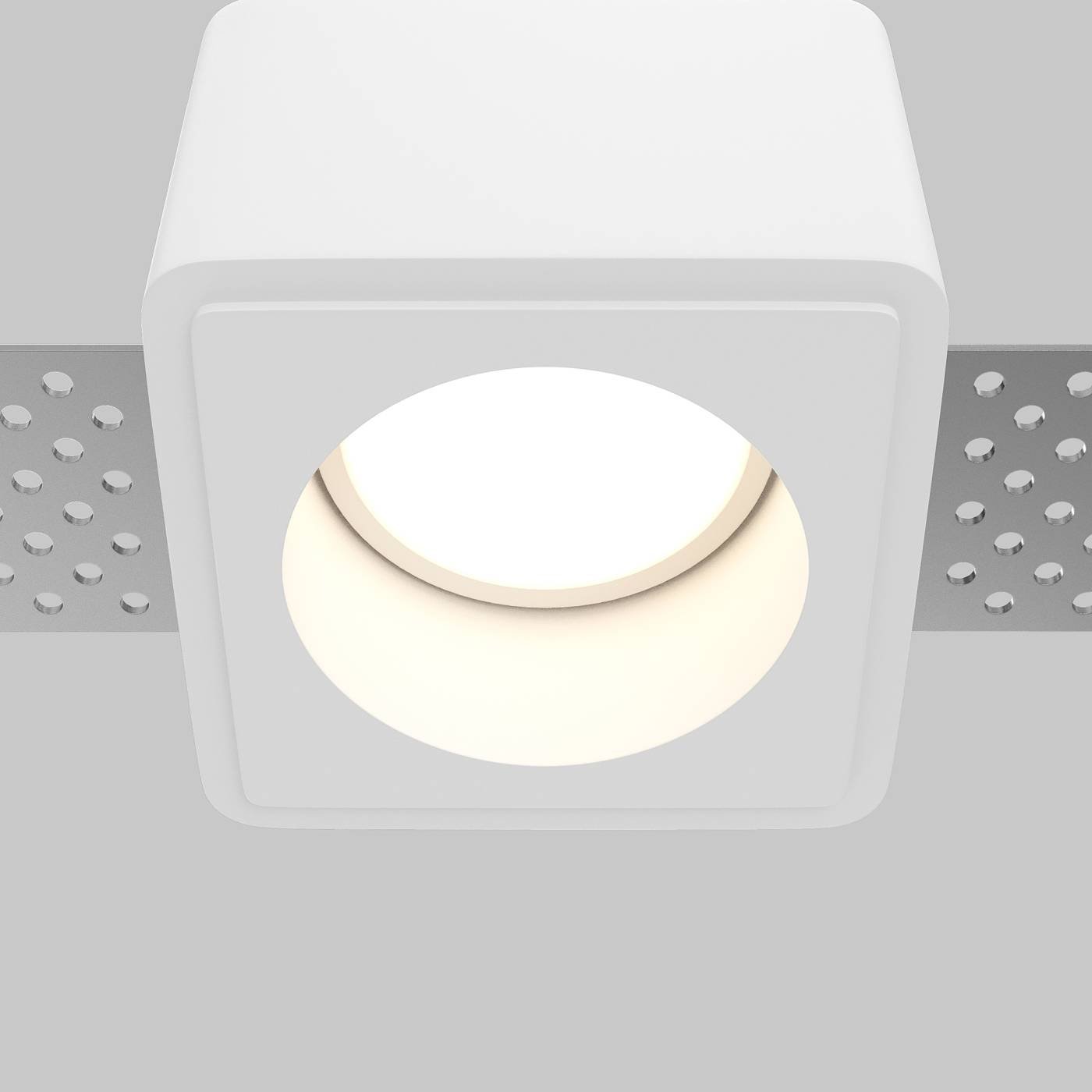 Встраиваемый светильник Maytoni Gyps Modern DL123-GU10-01-W