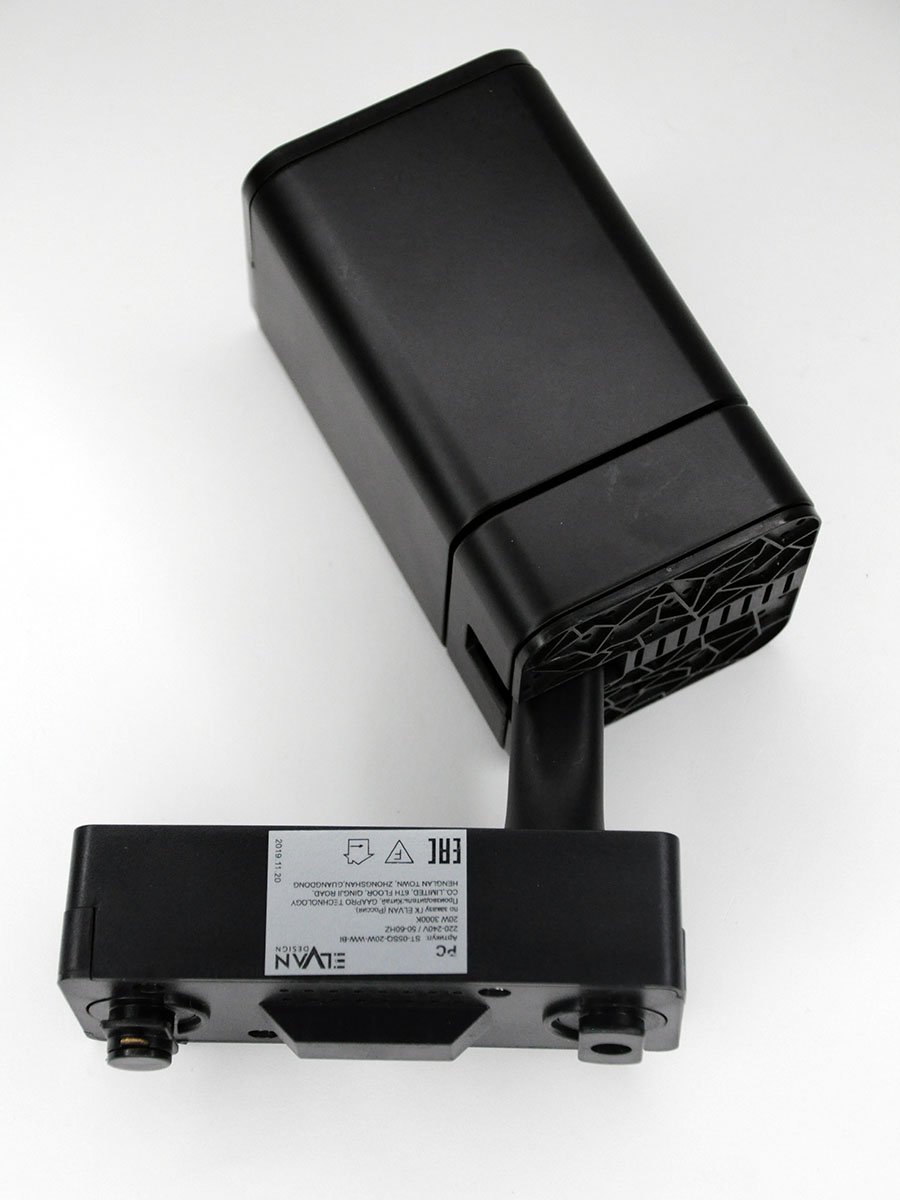 ST-05SQ-20W-WW-Bl Трековый светильник Elvan 05 ST-05SQ-20W-WW-Bl