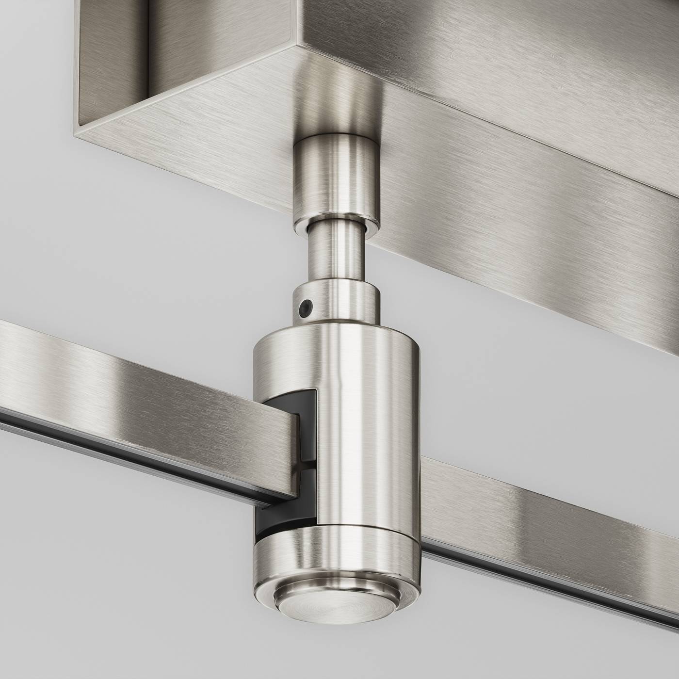 Основание потолочное Short для блока питания с вводом питания Maytoni Accessories for tracks Flarity TRA156C-BB1-PT