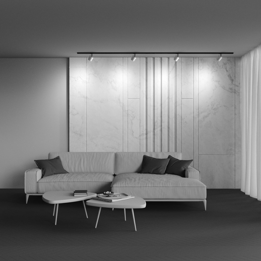 Трековый светильник Maytoni Single phase track system Unity TR088-1-GX53-MG