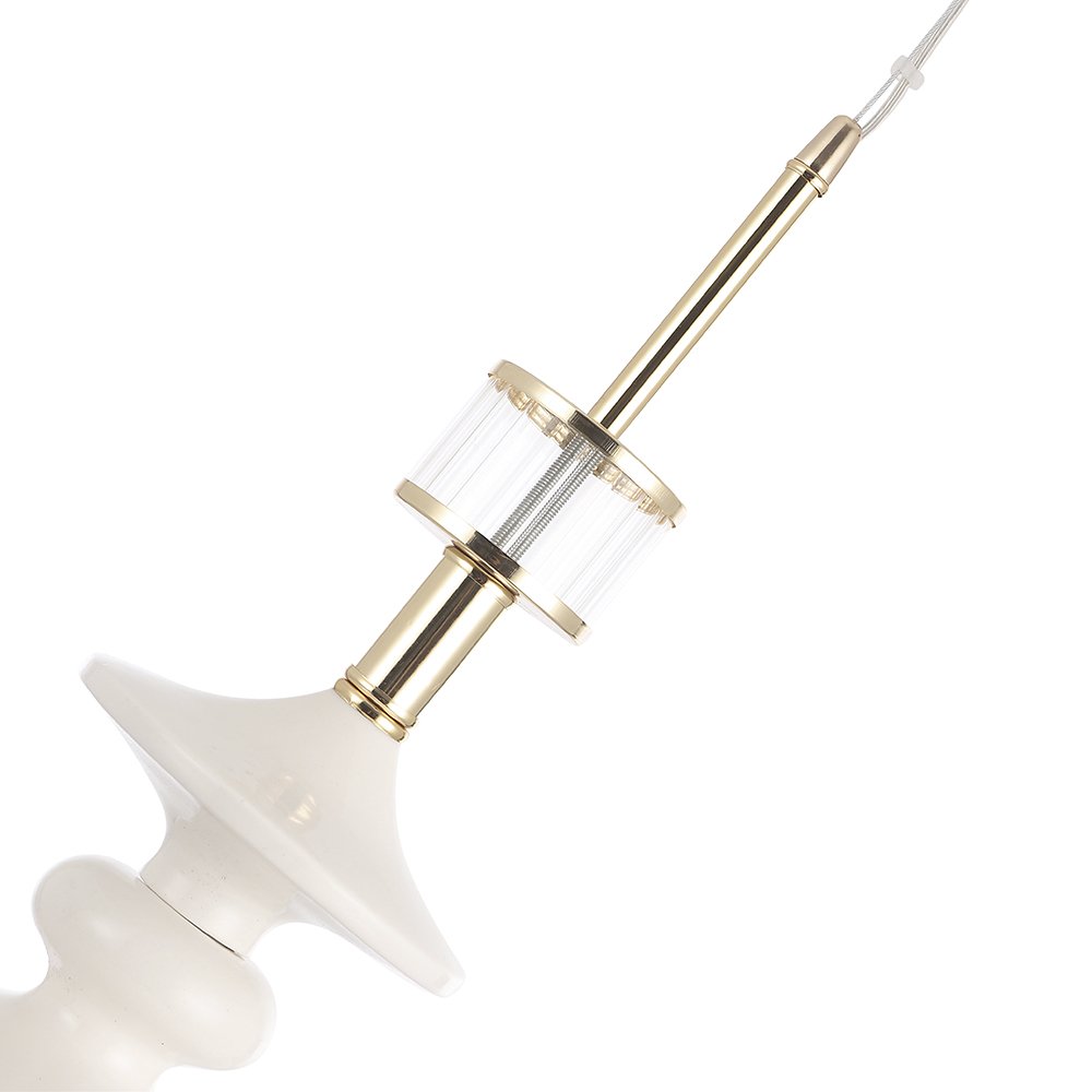 Светильник подвесной Crystal Lux Valencia VALENCIA SP1.4 GOLD