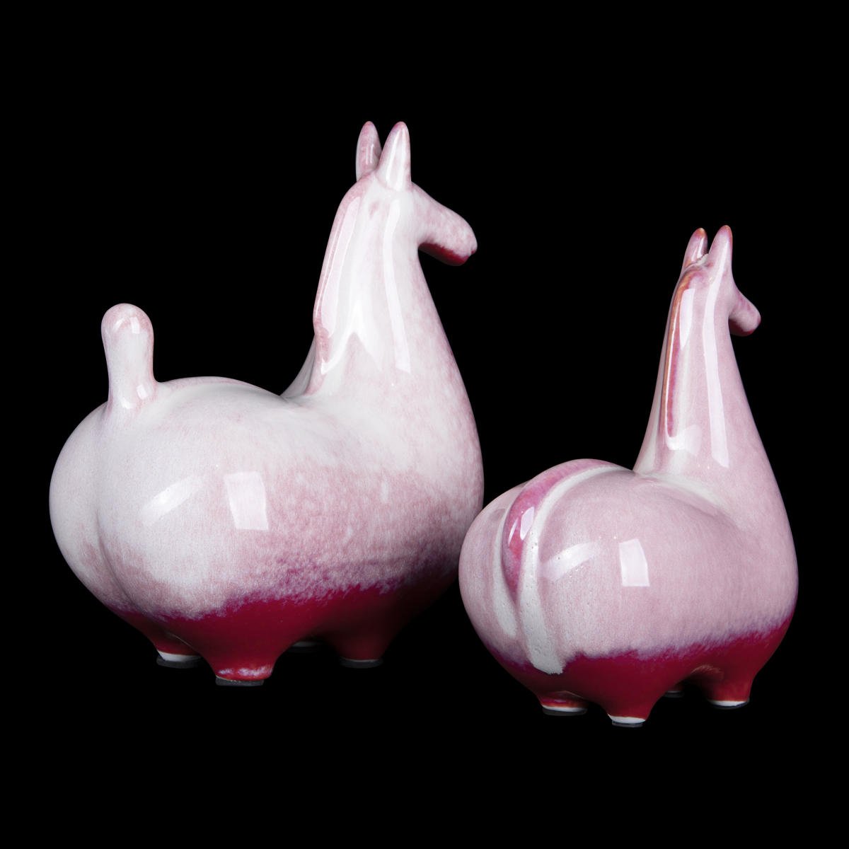 Статуэтка (2 штуки) Loft It Horse 10283 Red (2 pcs)