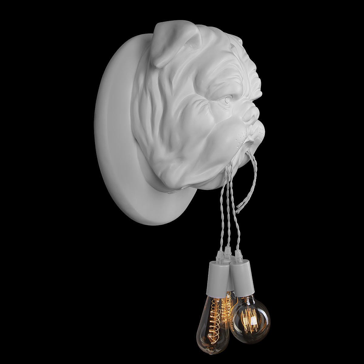 10177 White Настенный светильник Loft It Bulldog 10177 White