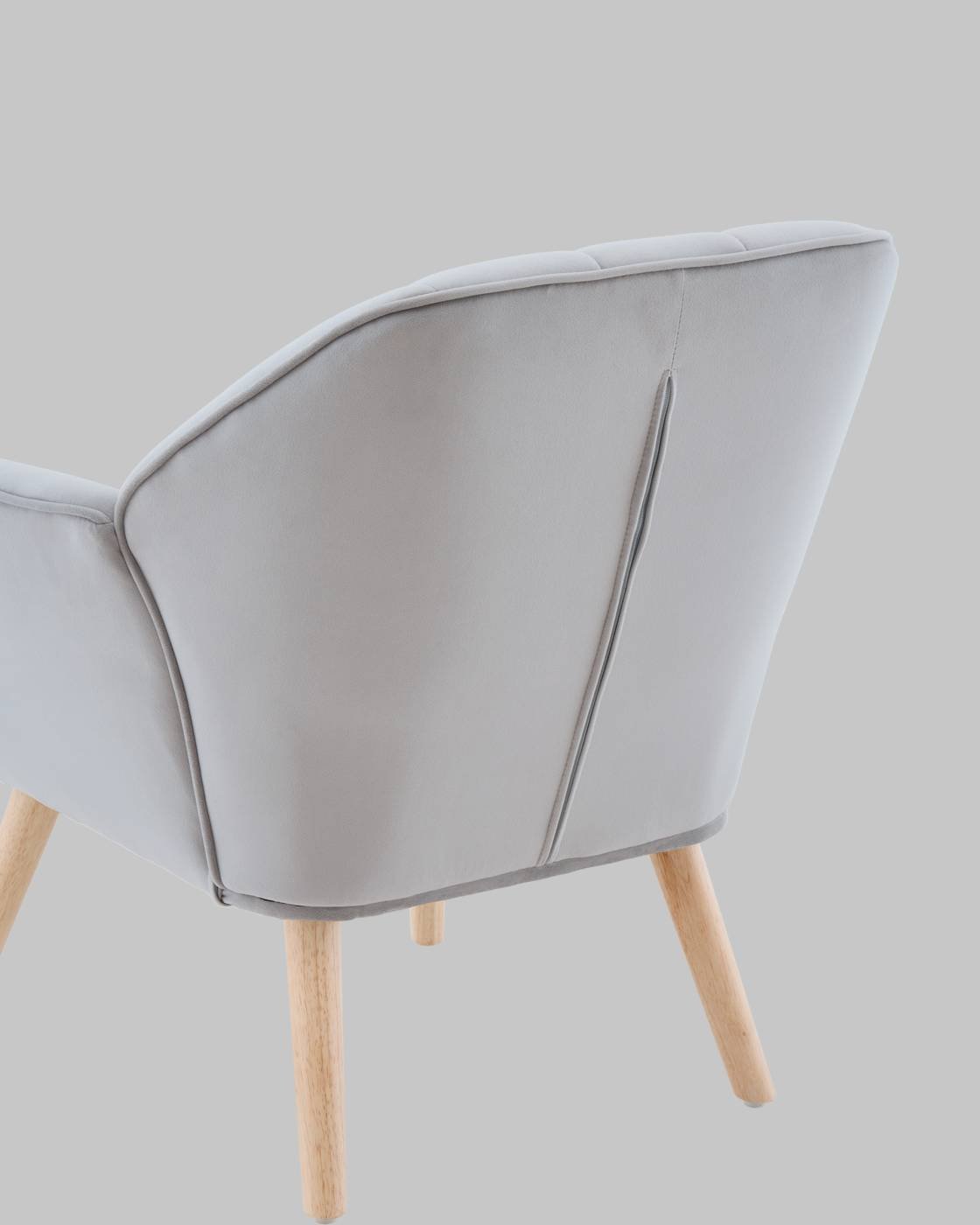 Кресло Stool Group Руди QH-2802K HLR-14 light grey