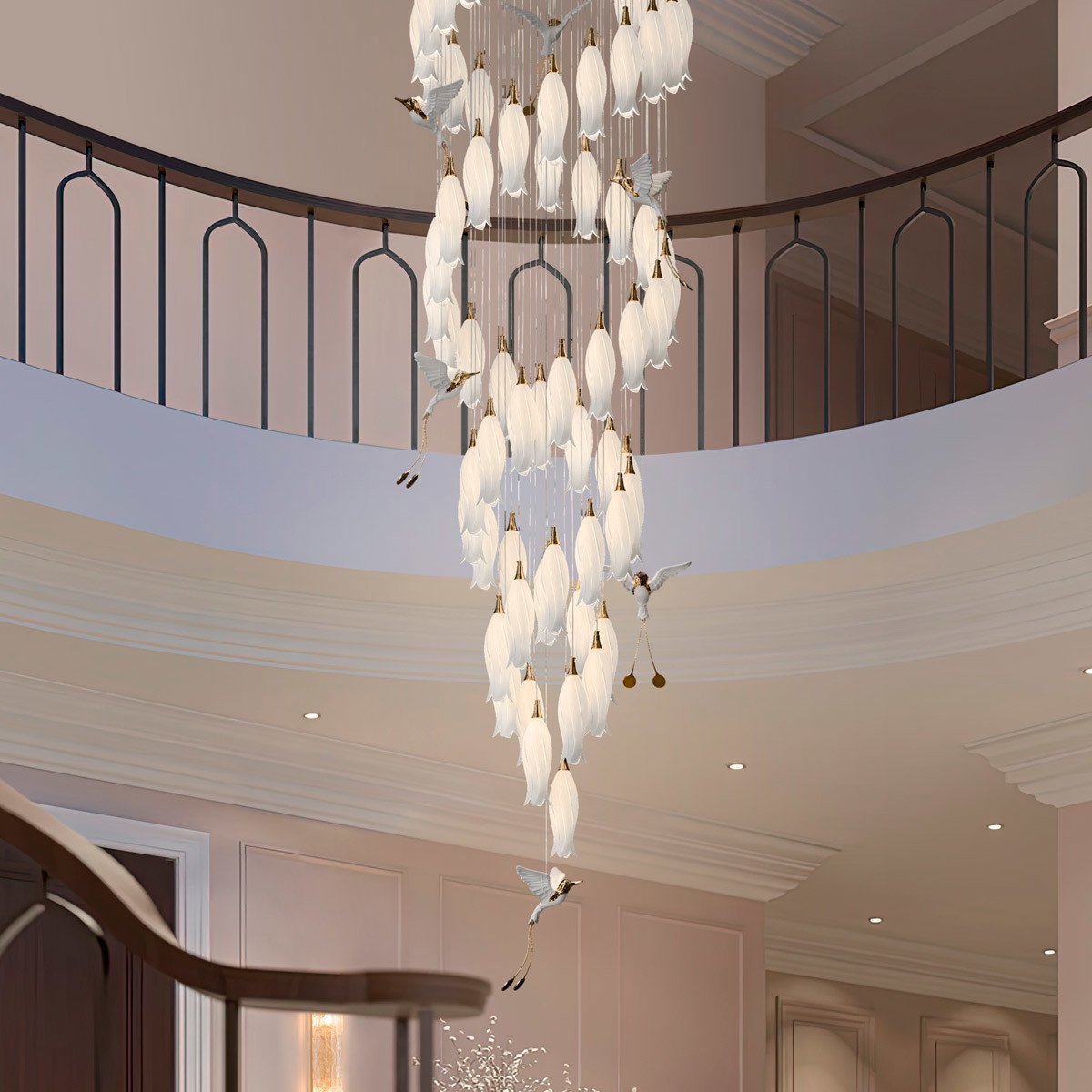 Люстра каскадная Cloyd Argana 11240