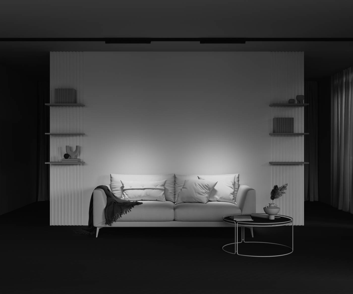 Трековый светильник Points Maytoni TR195-3-20W4K-M-B(N)