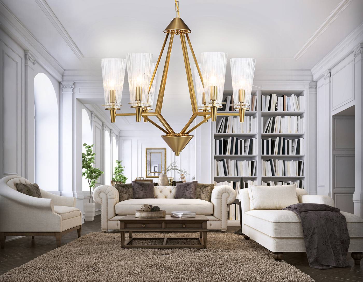 TR3231 Подвесная люстра Ambrella Traditional TR3231