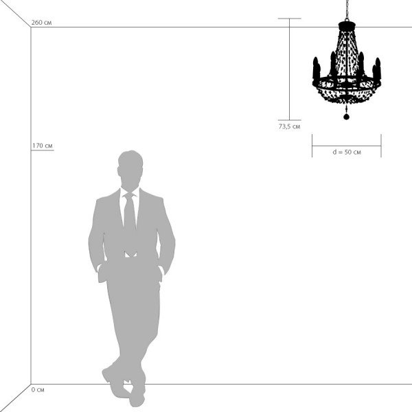 744088 Подвесная люстра Lightstar Castello 744088