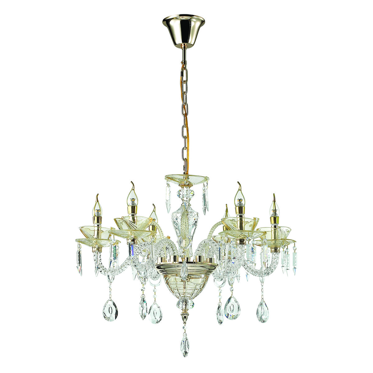 4005/8 Подвесная хрустальная люстра Telma Odeon Light 4005/8