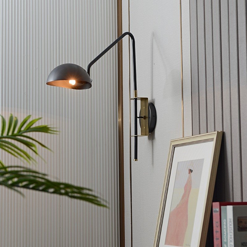 MT9049-1WB black/bronze Настенное бра Delight Collection Wall lamp MT9049-1WB black/bronze