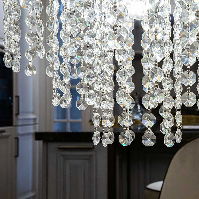 L29100.81 Подвесная хрустальная люстра Mantello L'Arte Luce Luxury L29100.81