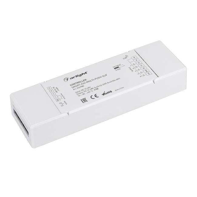 Многофункциональный 5-канальный контроллер для светодиодной RGB и MIX лент Arlight 032988