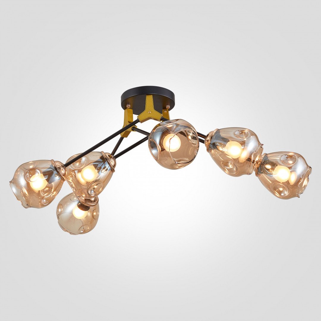 252588/6 Br Потолочная люстра Arte Milano Amalfi 252588/6 Br