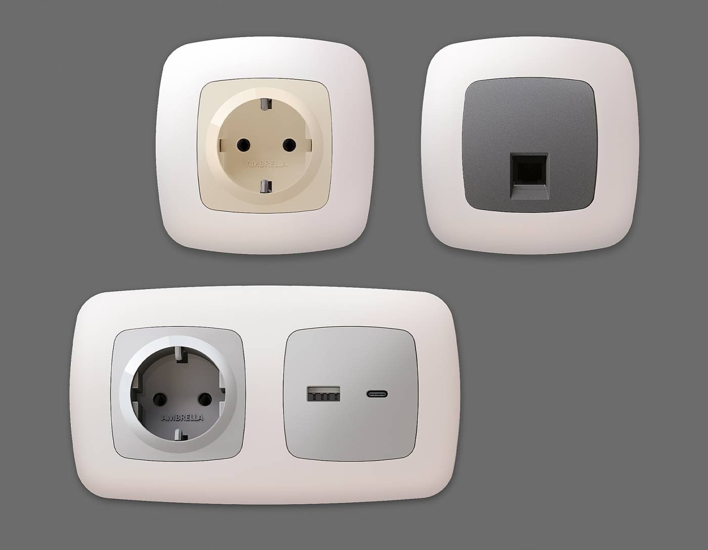 Рамка Ambrella Volt Ecta OF140204