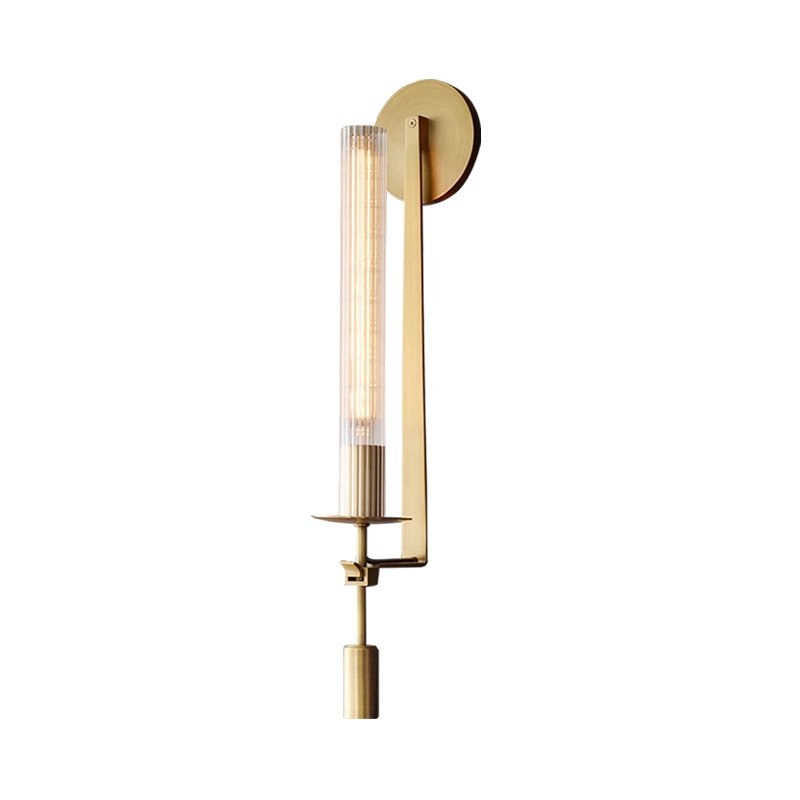 MT8615-1W antique brass Настенное бра Delight Collection Wall lamp MT8615-1W antique brass