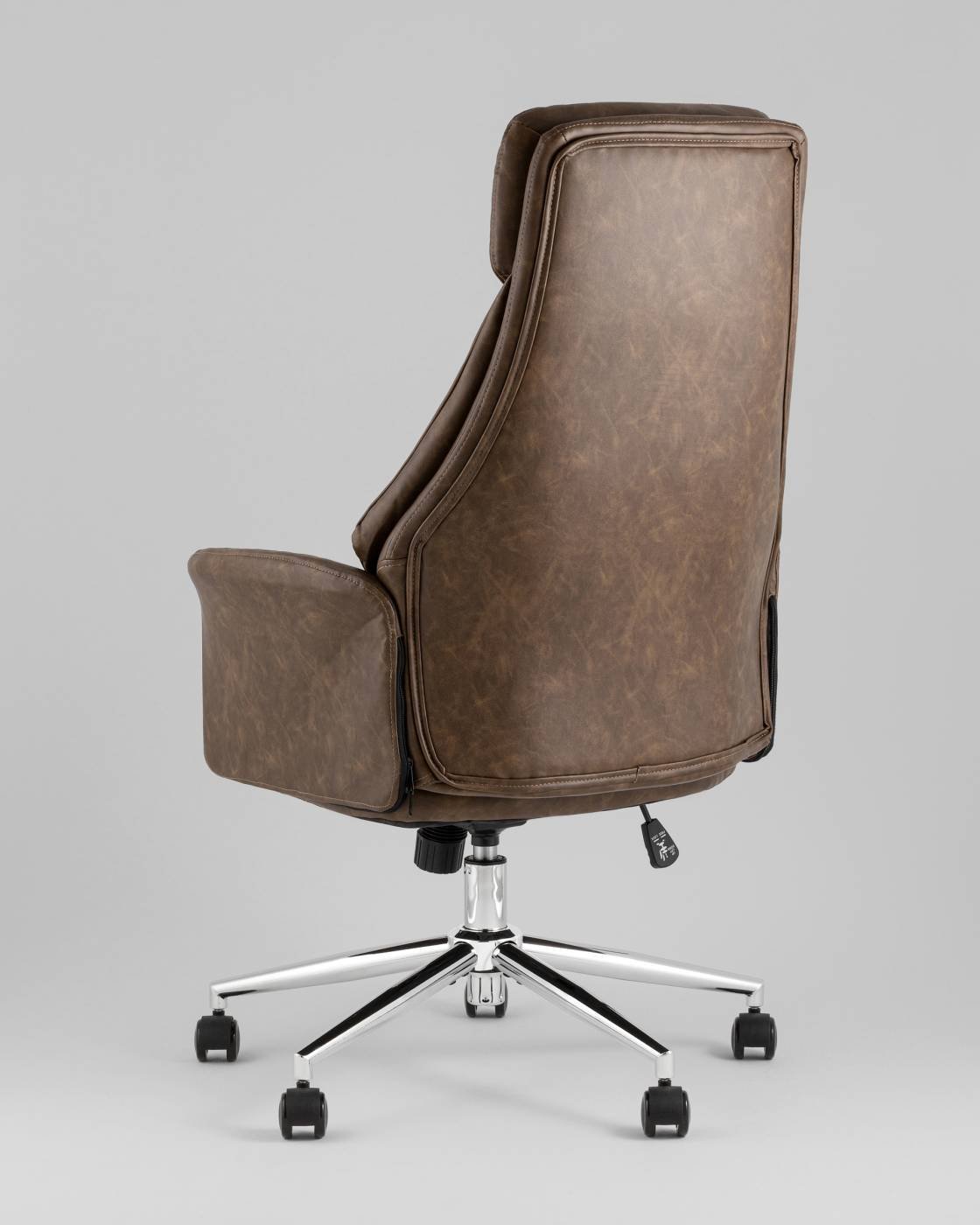 Офисное кресло Stool Group YF-0515 FH-65 brown retro