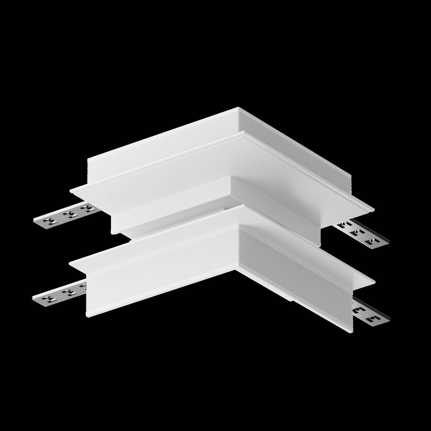 Угловой внешний коннектор для встраиваемого магнитного шинопровода Maytoni Accessories for tracks TRA004OCL-22W