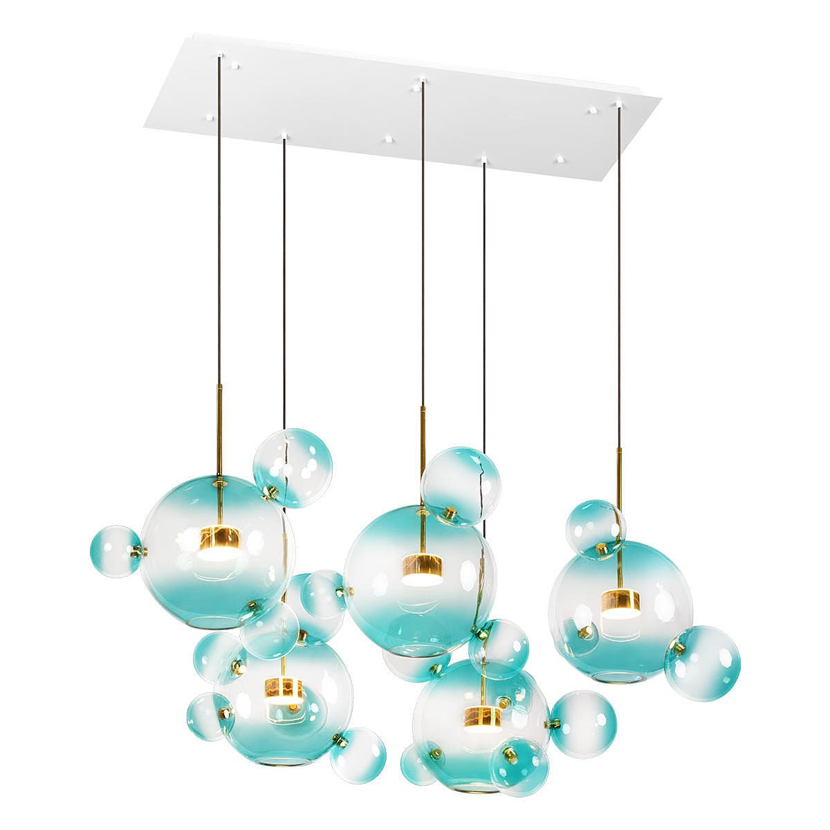 2027-S5 Blue Светильник подвесной Loft It Bolle 2027-S5 Blue