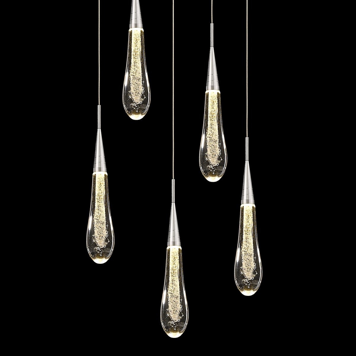 Подвесной светильник Pour Delight Collection DD20591-5 chrome